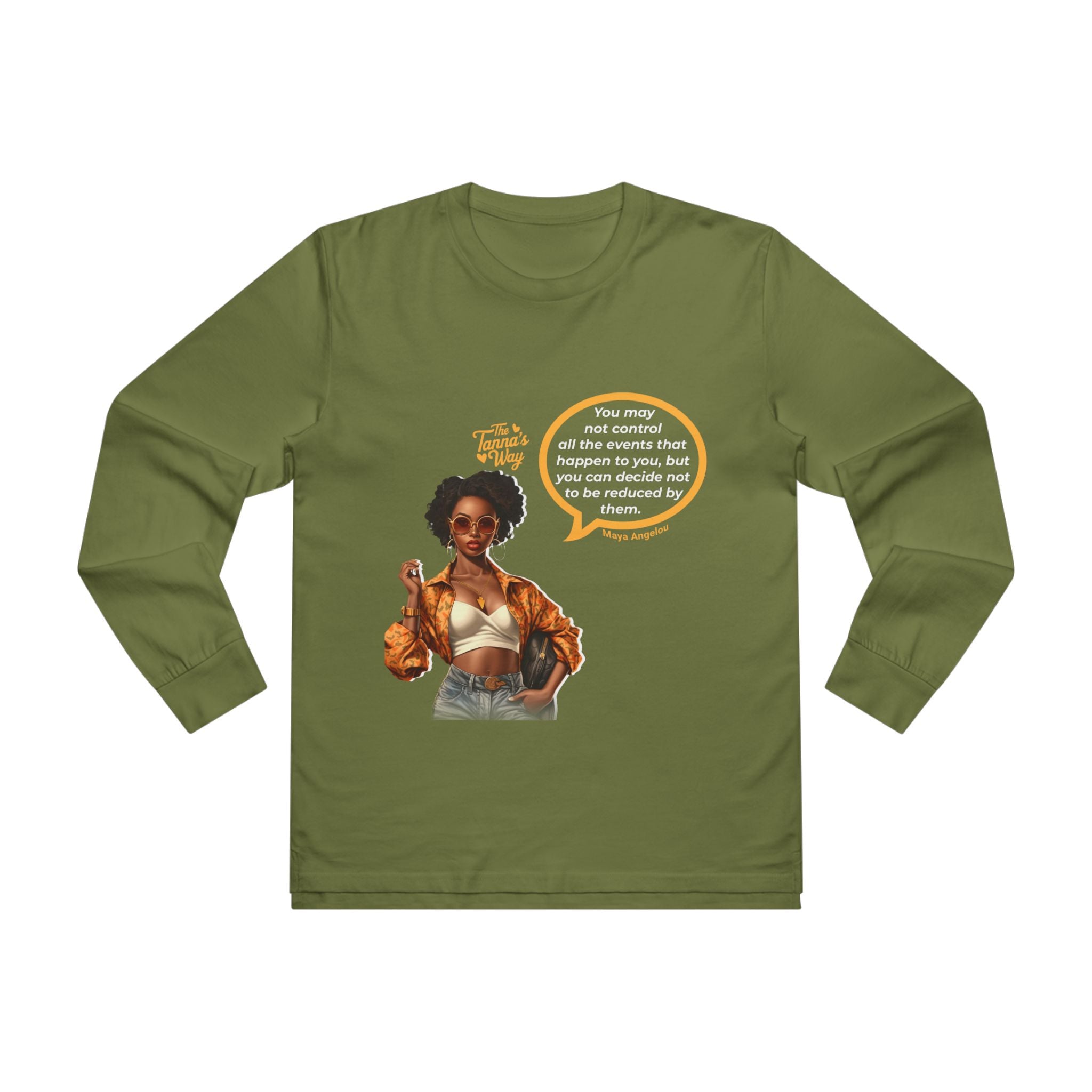 Maya Angelou | Men’s Base Longsleeve Tee